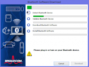 do i need widcomm bluetooth software
